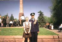 Владимир Семенович с внучкой